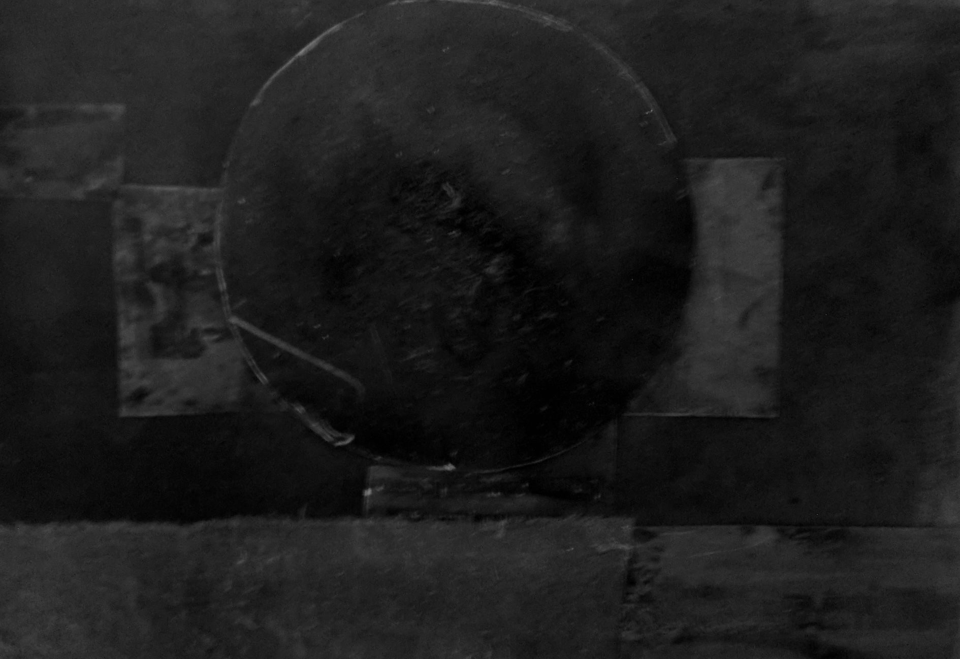 collage on what was red paper and all coloured with pencils, watercolour, markers to make all black