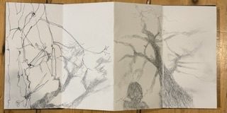 Pen and pencil drawing