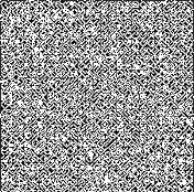 A maze-like pattern flashing