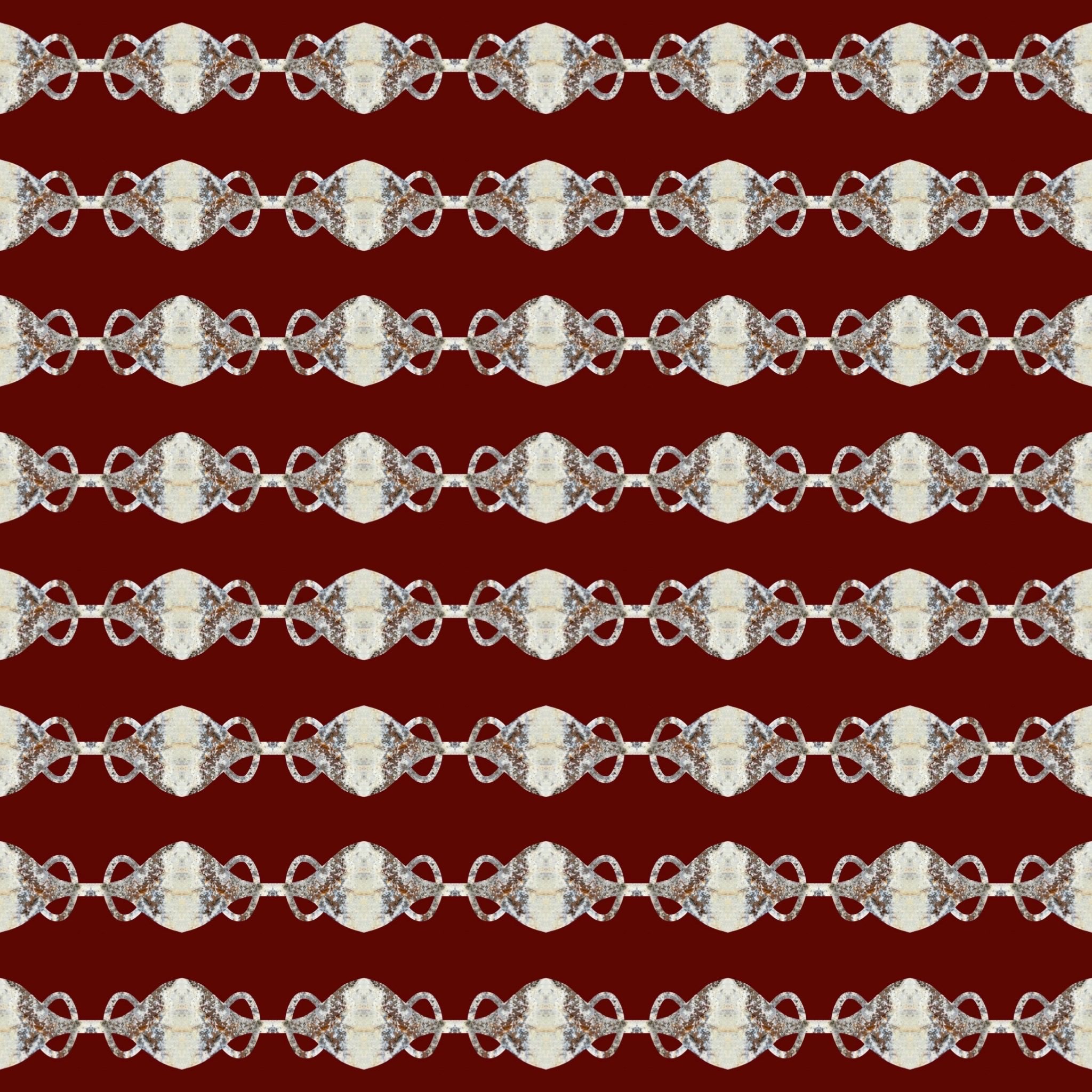 Digital doodle rock-vessels pattern