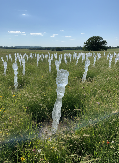 Resin, grassy meadow