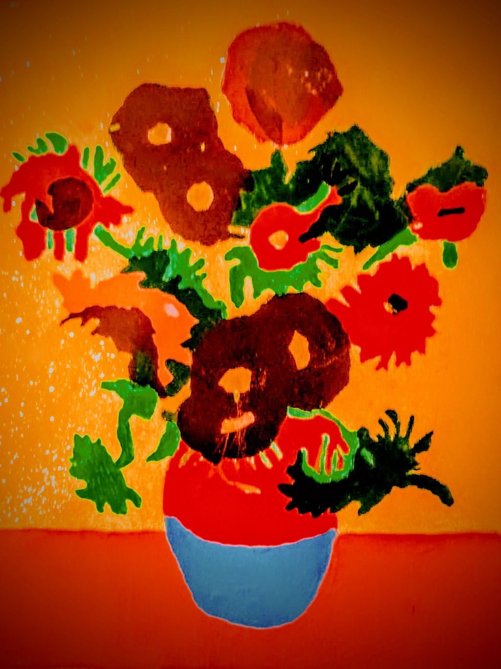 An old art work that I gave a facelift.