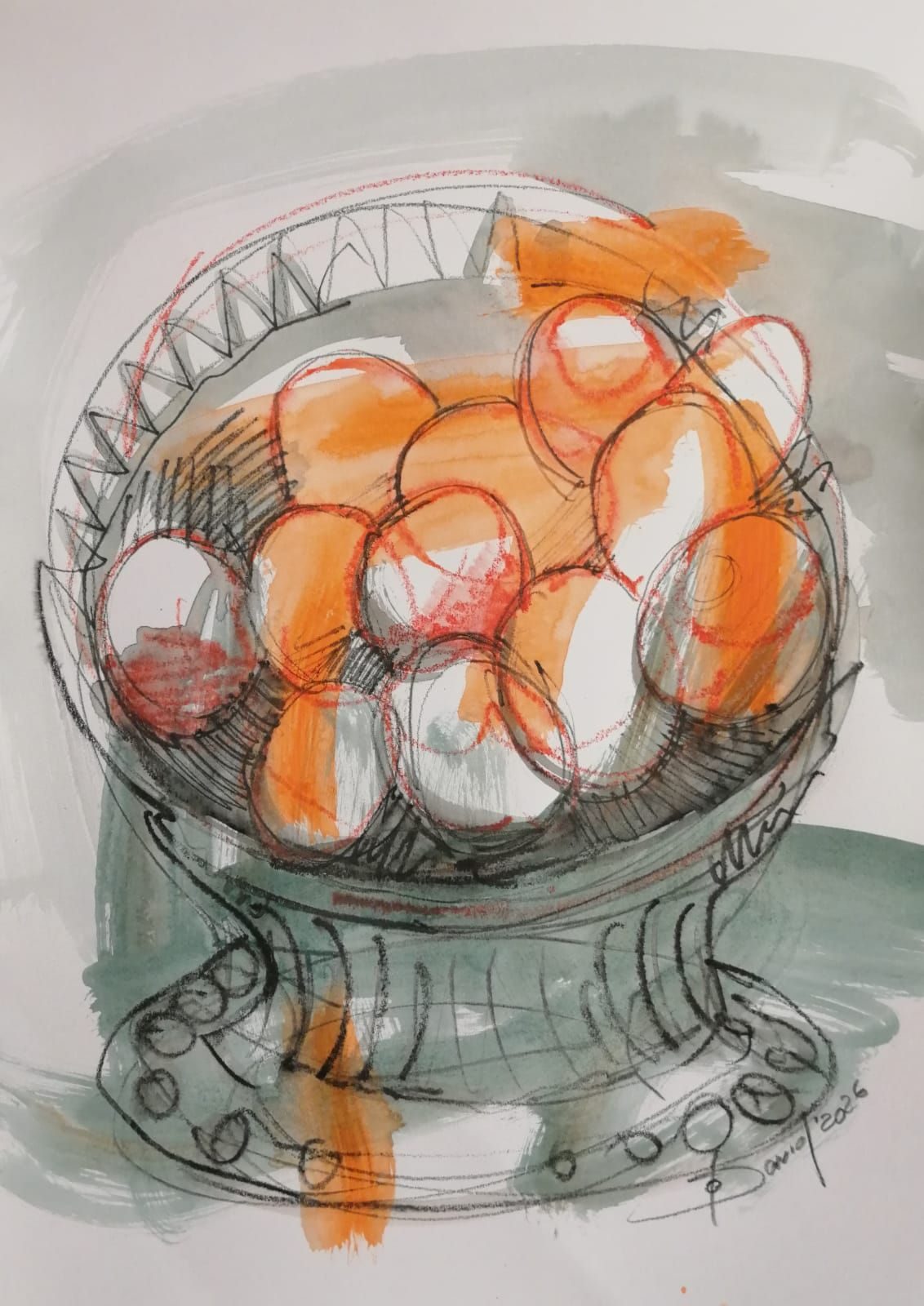 Pflaumen in der Schale