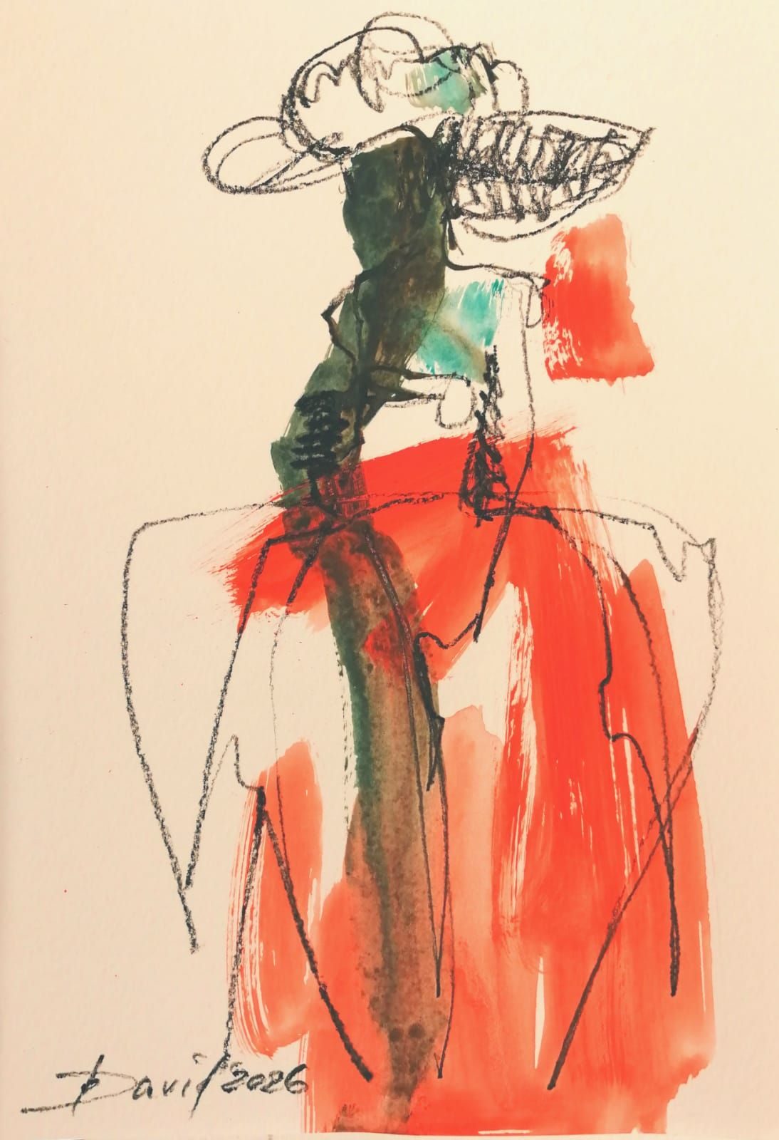 Eine adelige silhouette