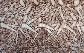 Here's, depicting builders of the pyramids, taking a break from work and freshing with a song and dance for new vigor.