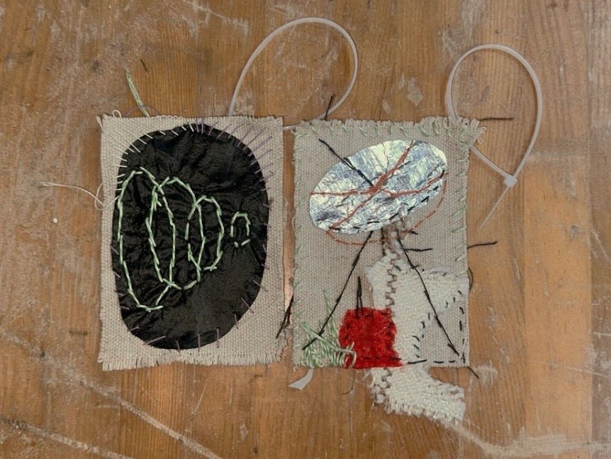 Textile, collage