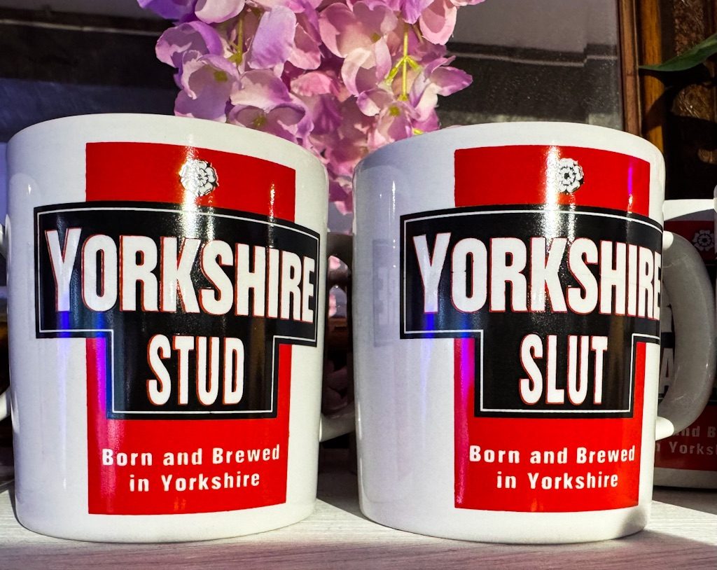 A photo of two Yorkshire mugs
