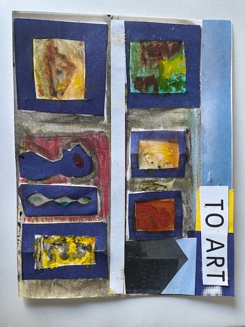 Small Postcard of paintings