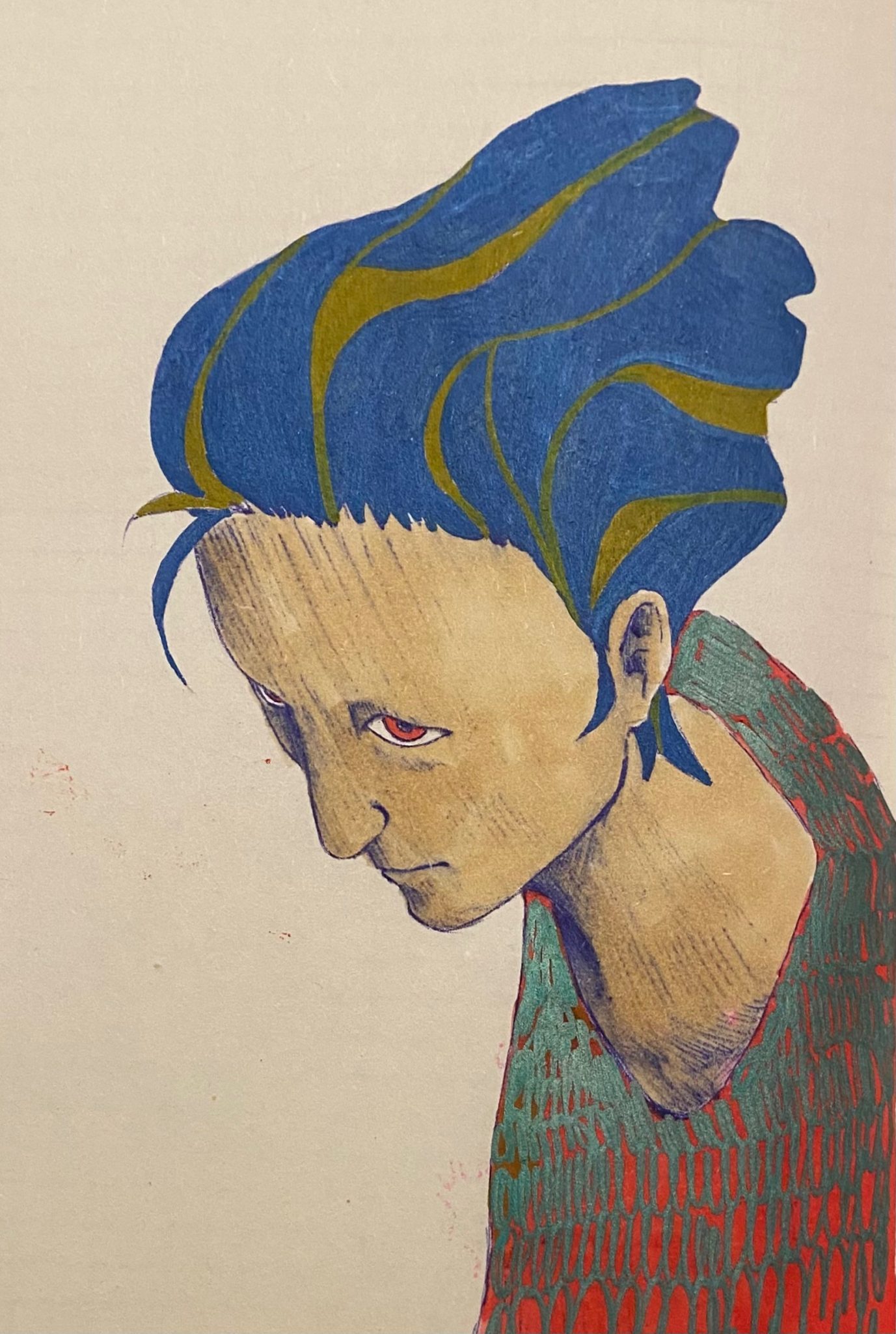 I hated how my first piece came out, so I tried figuring out a way to make it work