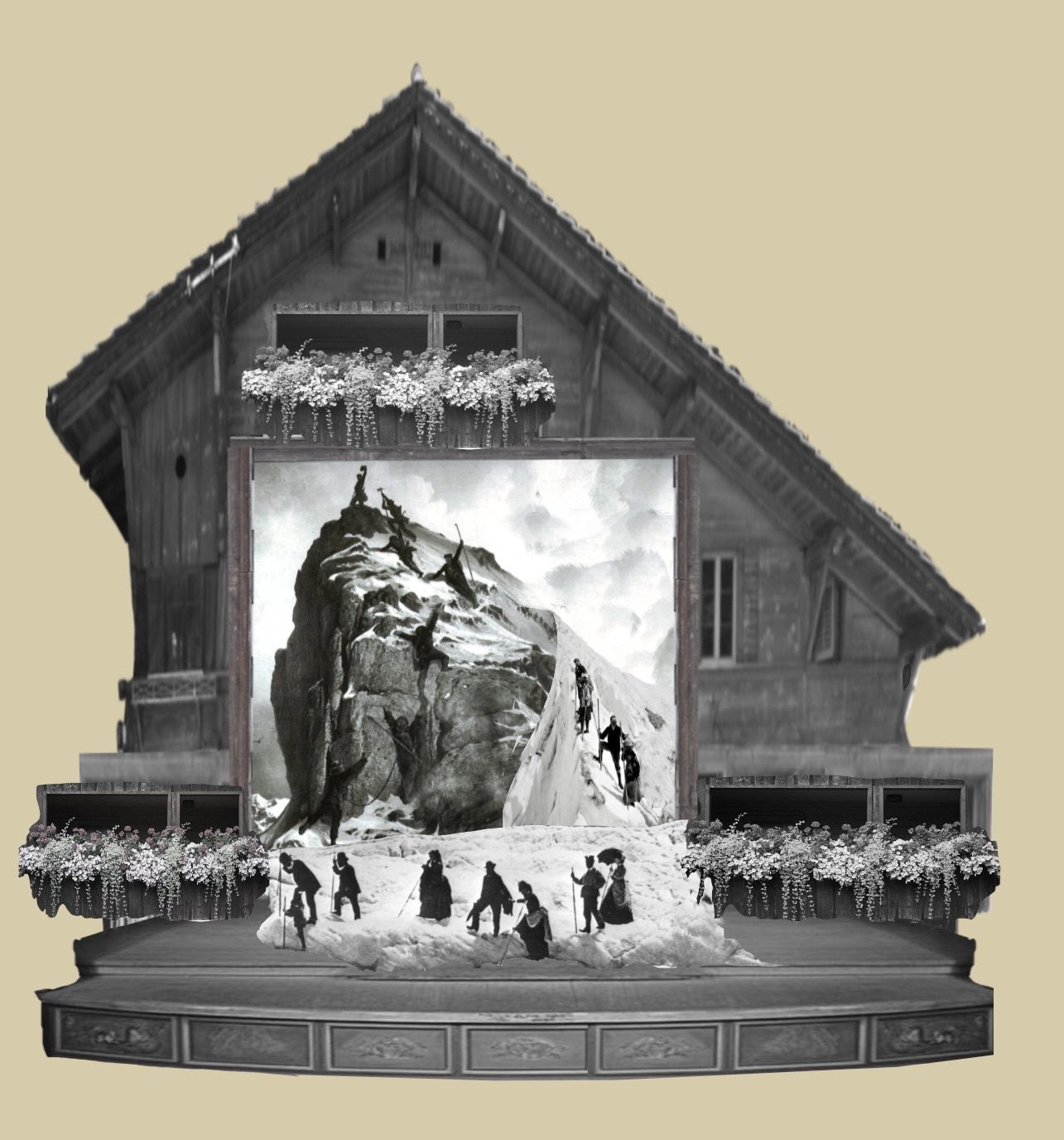 Sketch for a paper theatre