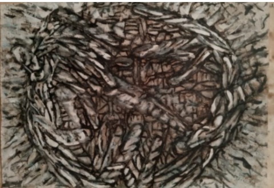 Here’s, depicting a bird escaping from the grasping clasp of a grim grip. We have one of the bird’s wing, half way off the dim.