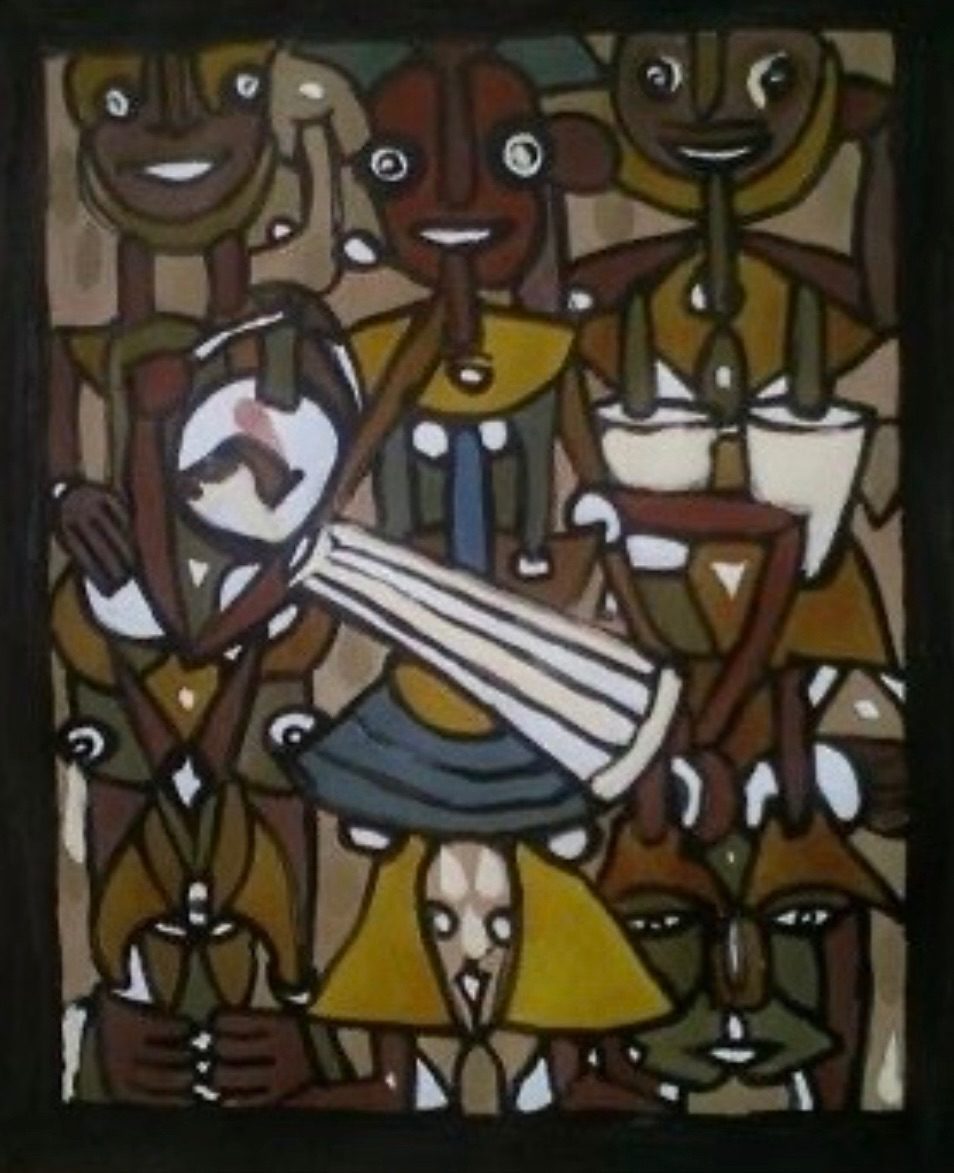 Here’s, depicting the bata drummers and in the mood ready to dive into melody long much awaited.