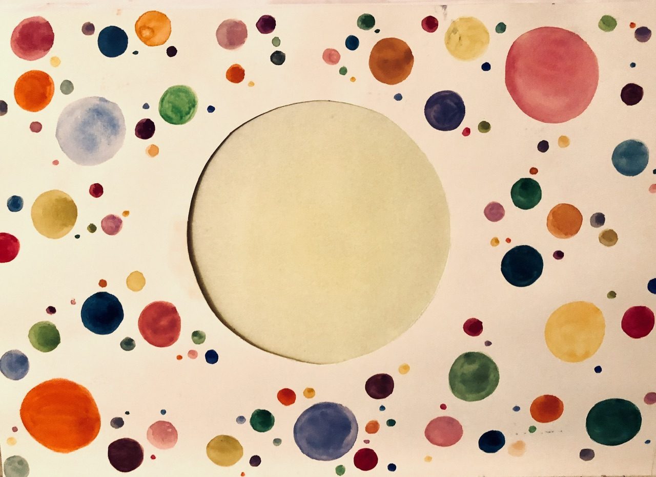 Circles floating around in their own but connected orbit