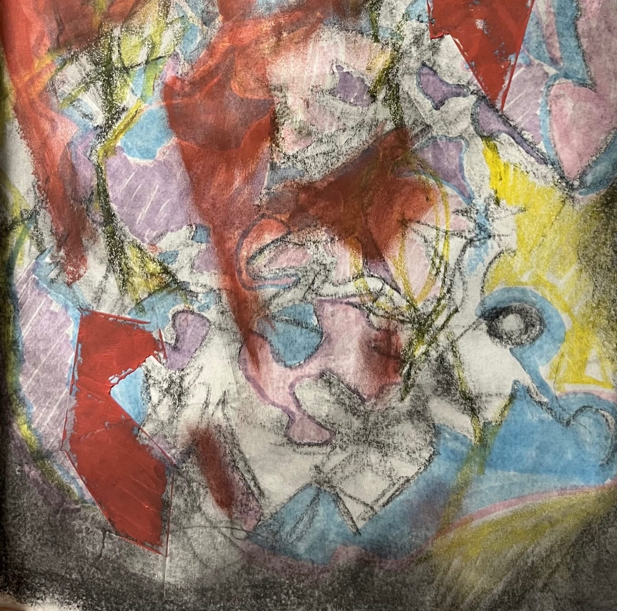 Doodles on a note and lipstick color