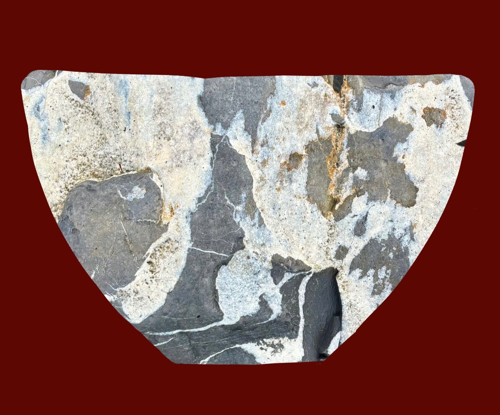 Digital doodle of rock vessel