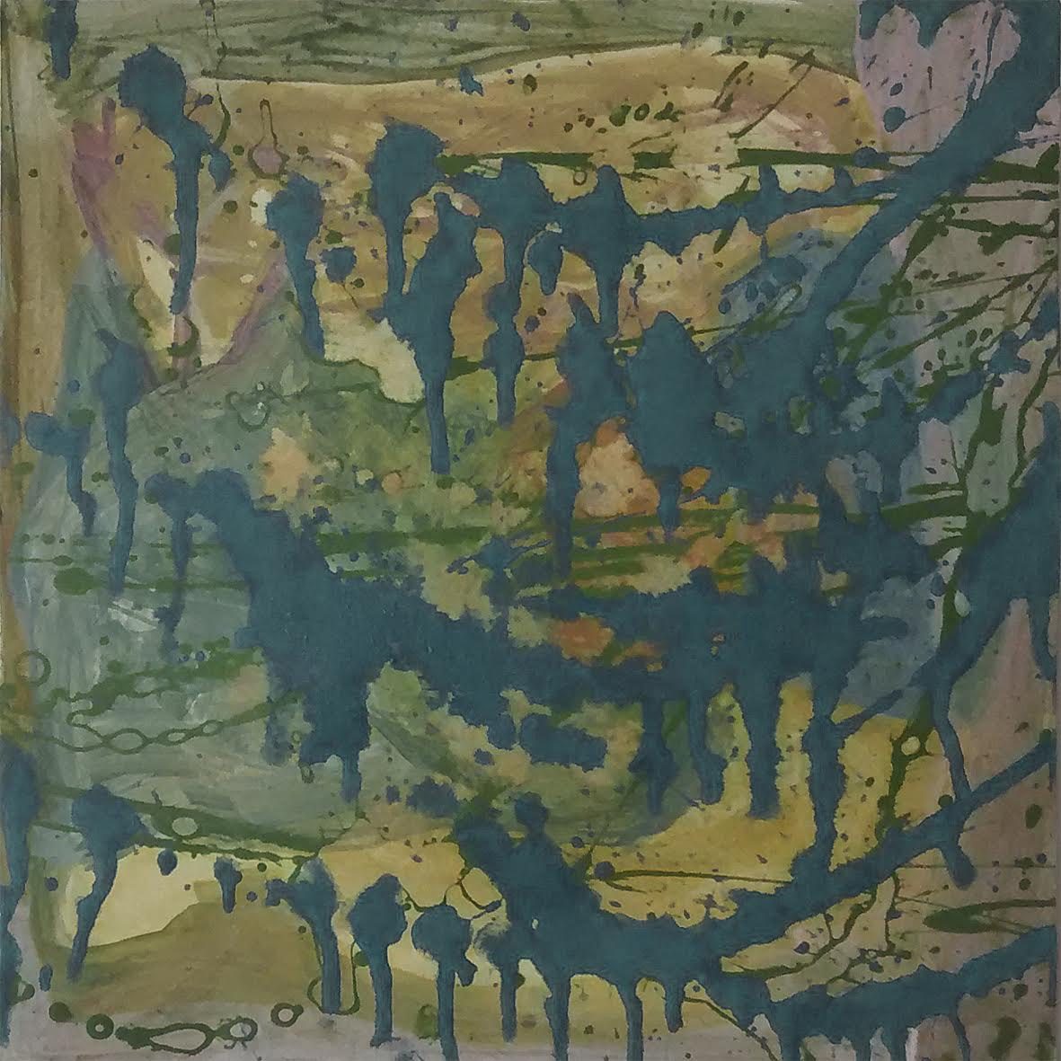 Acrylic on paper, 20x20cm.