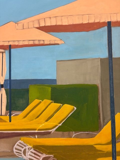 Detail of work in progress