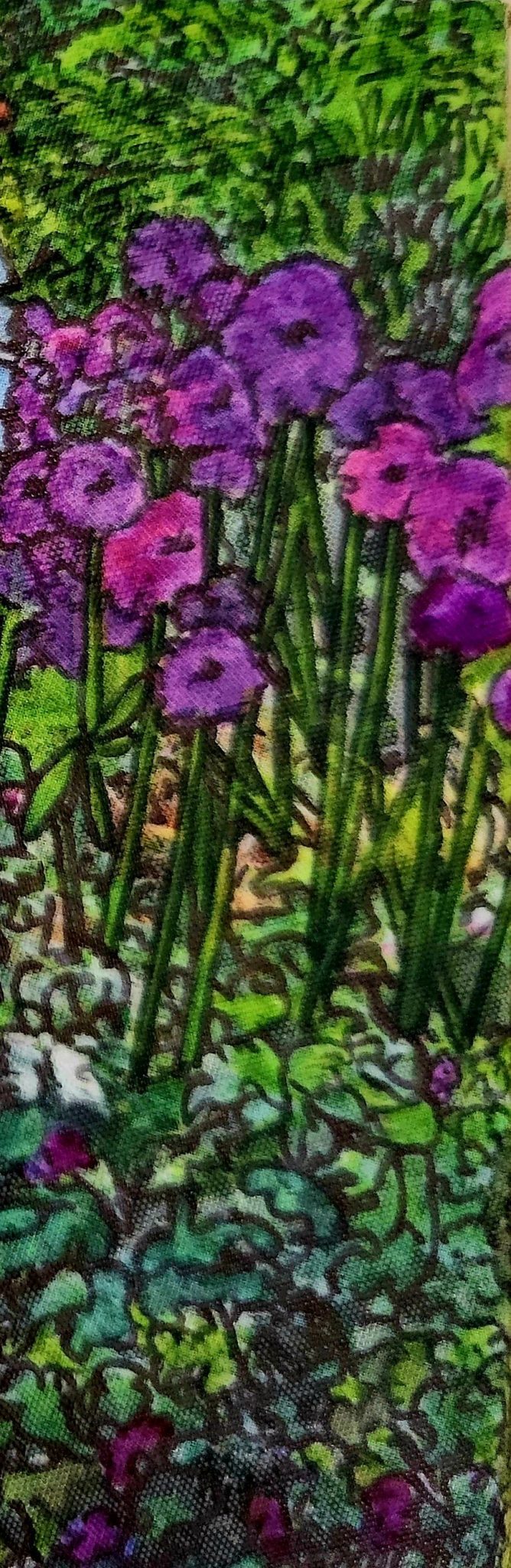 Aqueous Dispersion on Canvas, 12.5cm x 20cm, February 2025