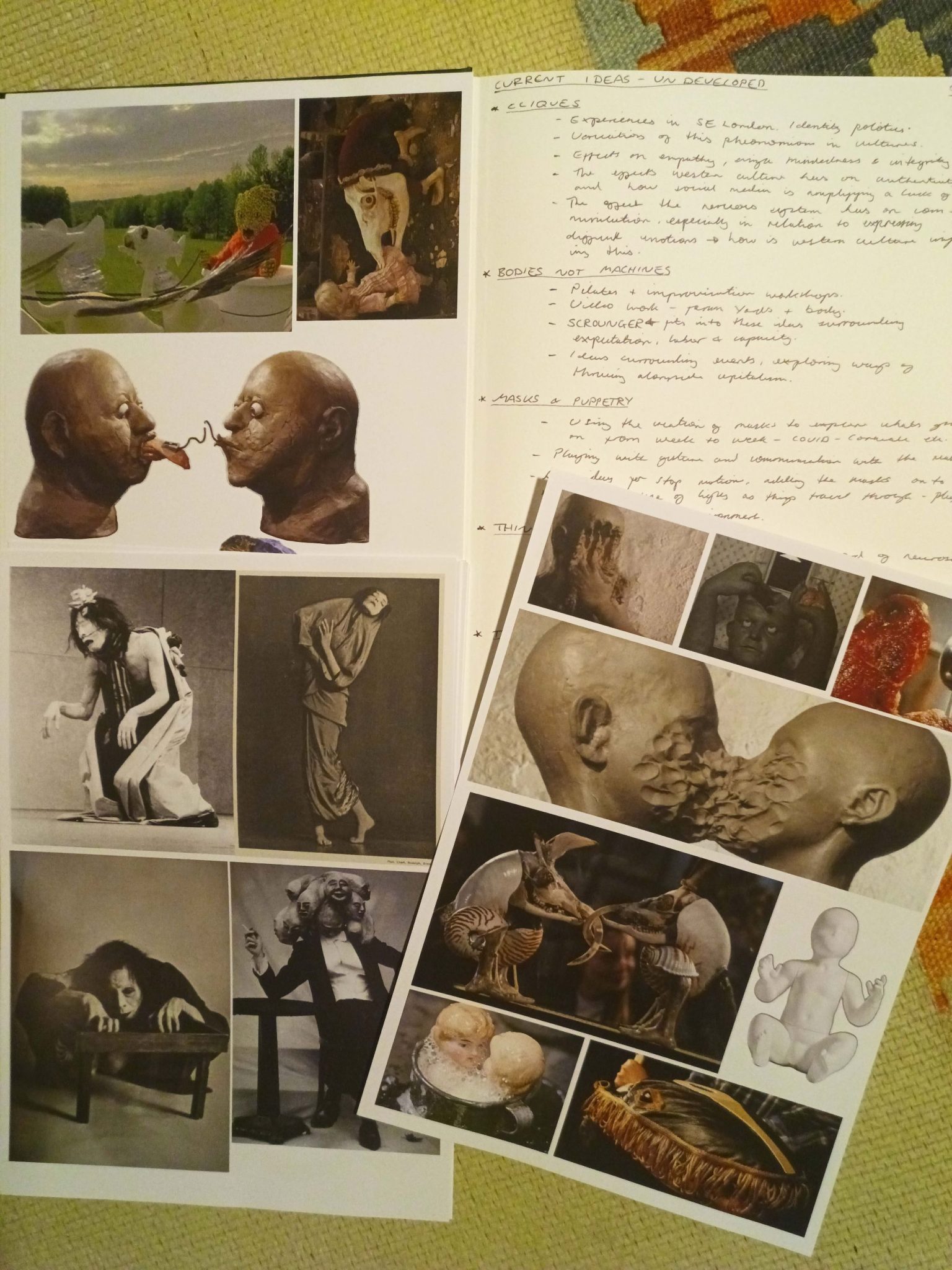 Collection of resources and notes for various projects yet to be developed