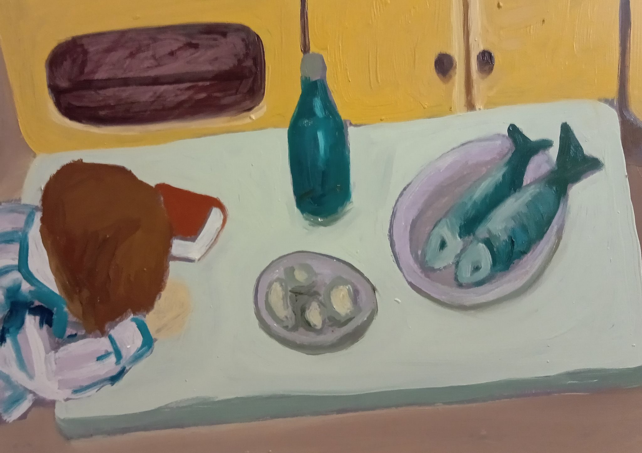 Oil on board 25x35cm