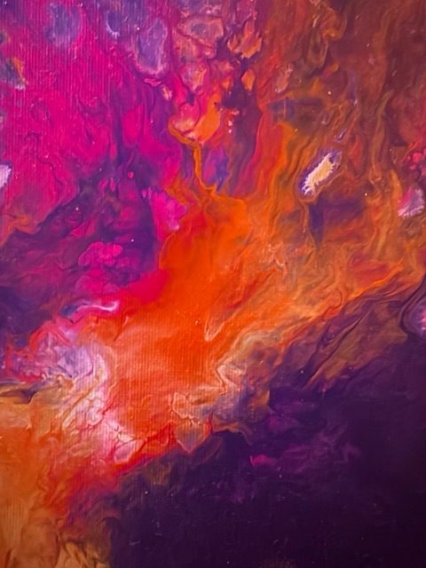 Original , acrylic on canvas , 20cm by 20 cm