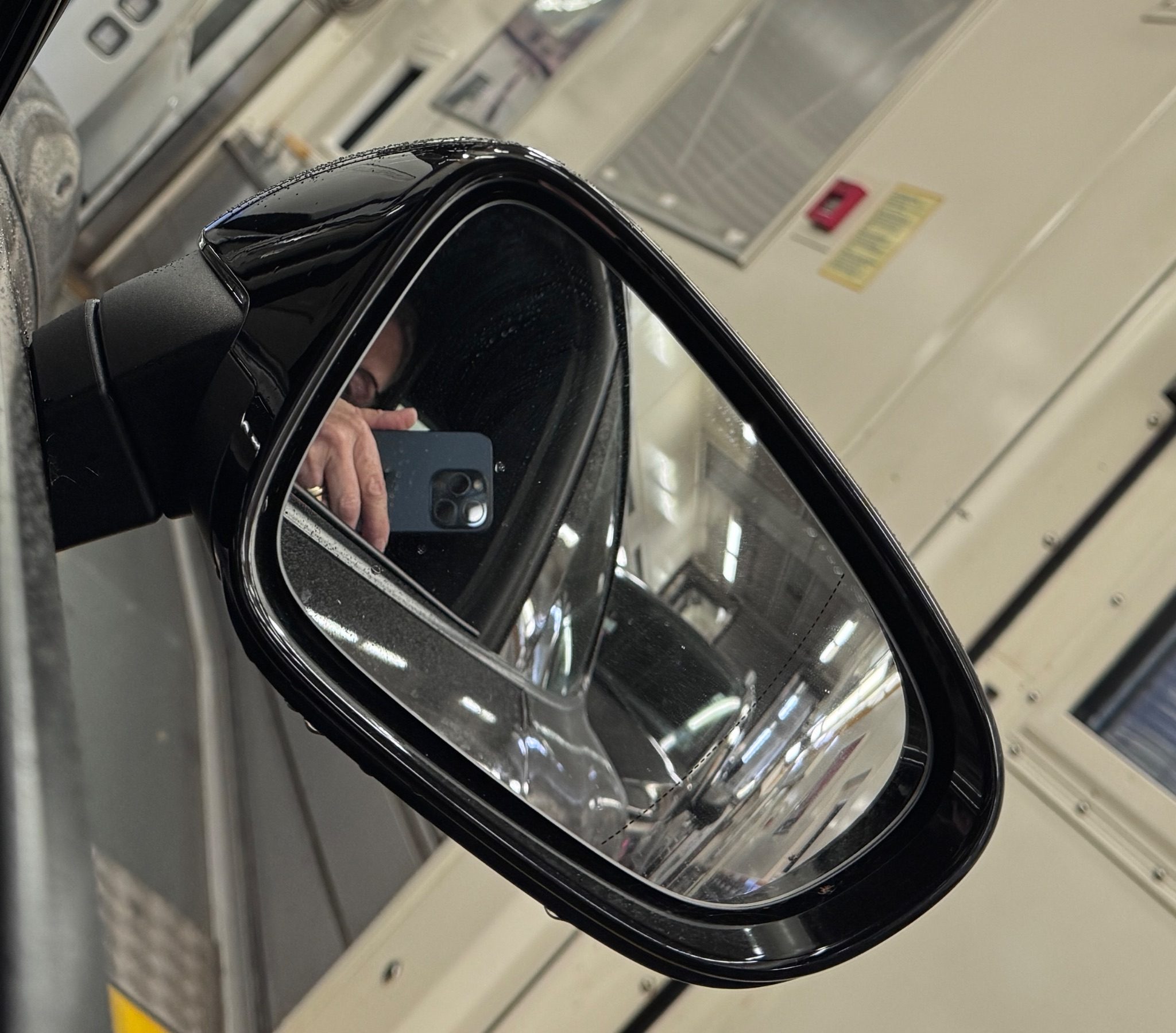 Photograph taken in Eurotunnel coming back from Germany.