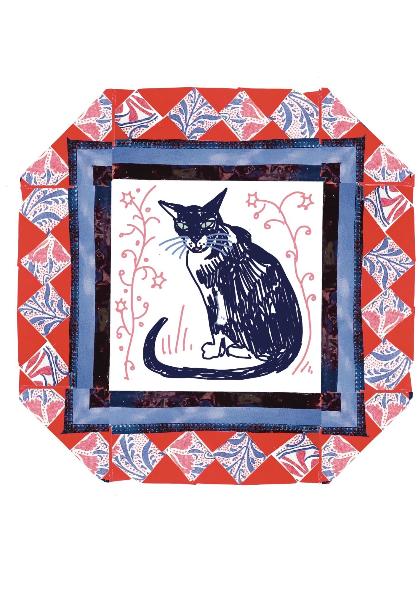 collage digital illustration