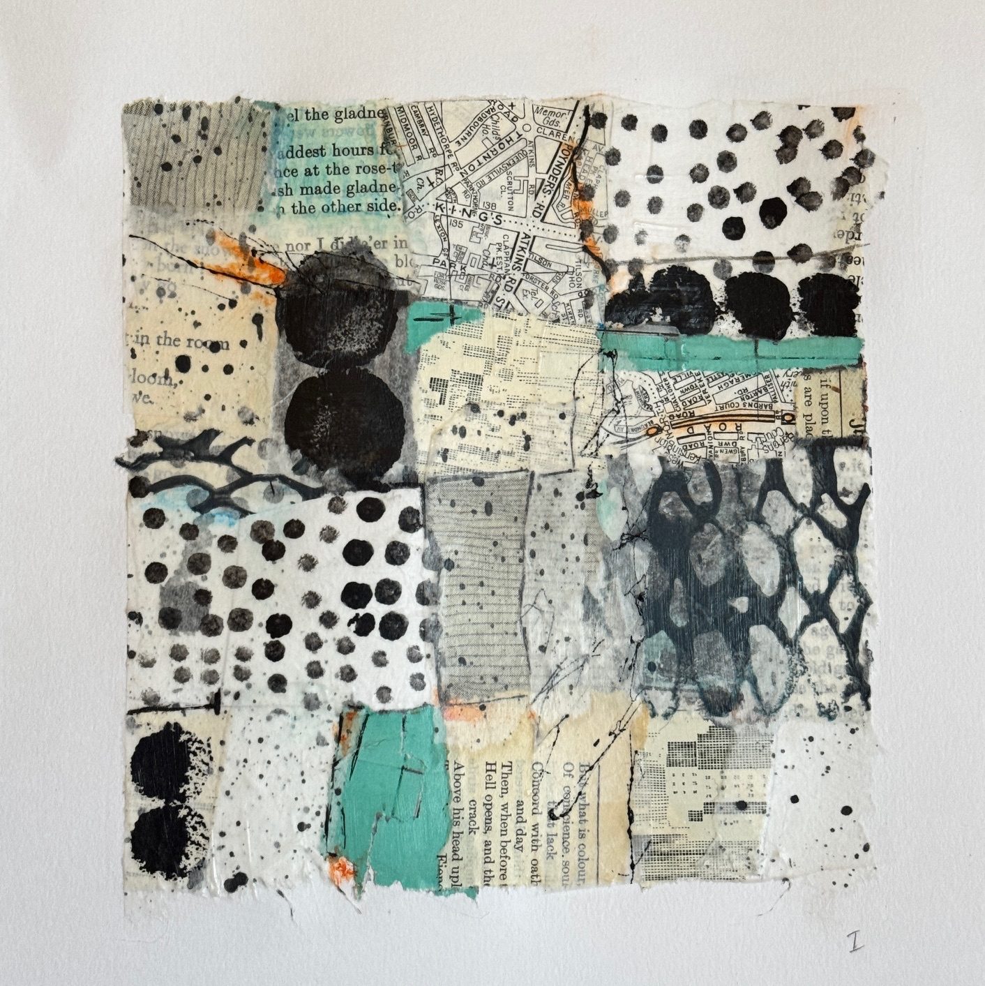 Mixed media collage
