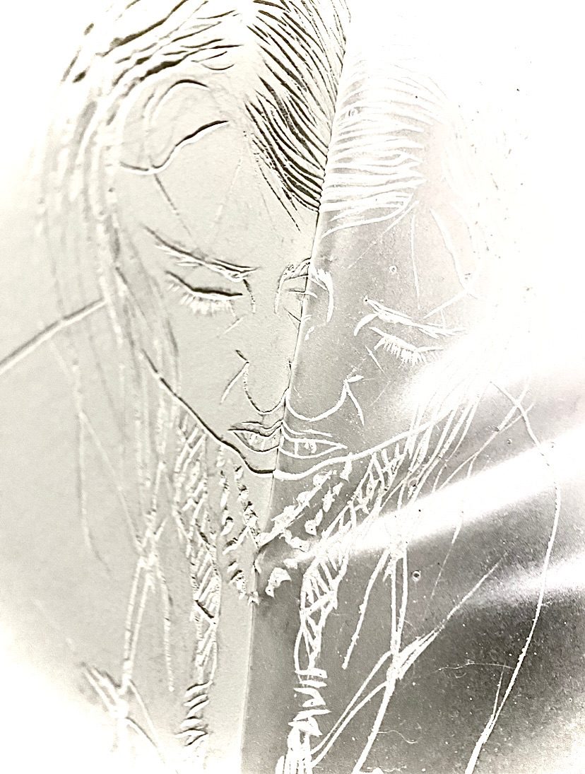 Face print peeling off Lino