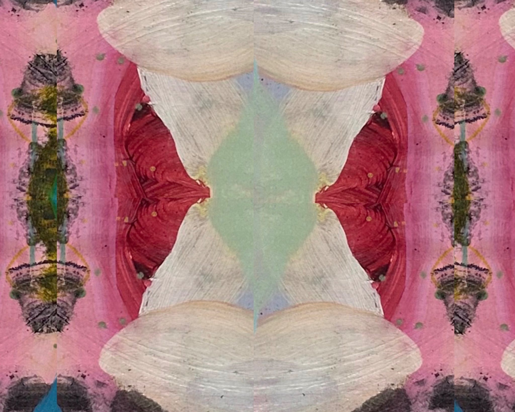 Acrylic & digital collage