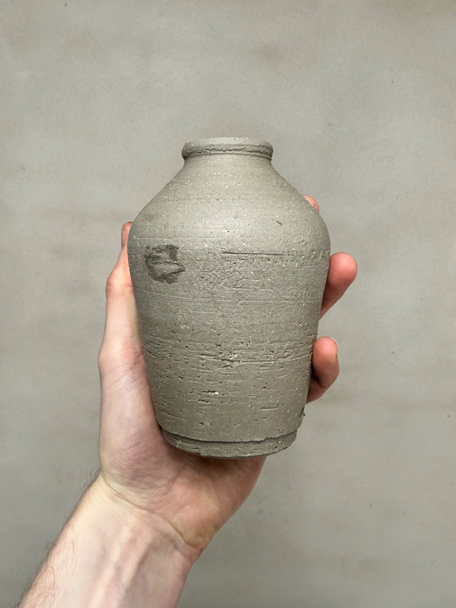 Clay bottle