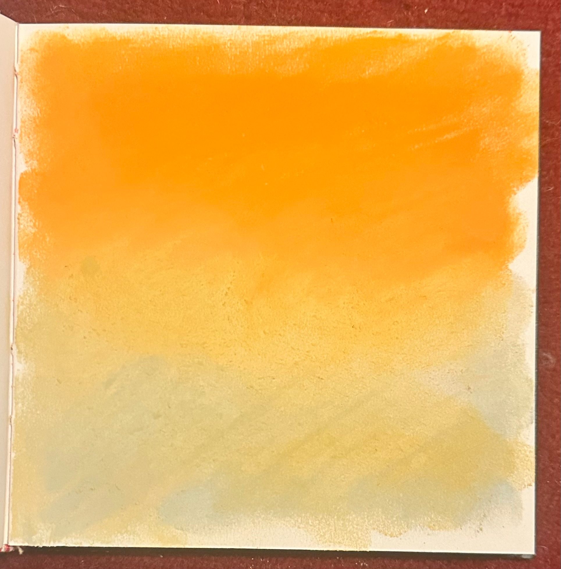 Chalk pastel on paper