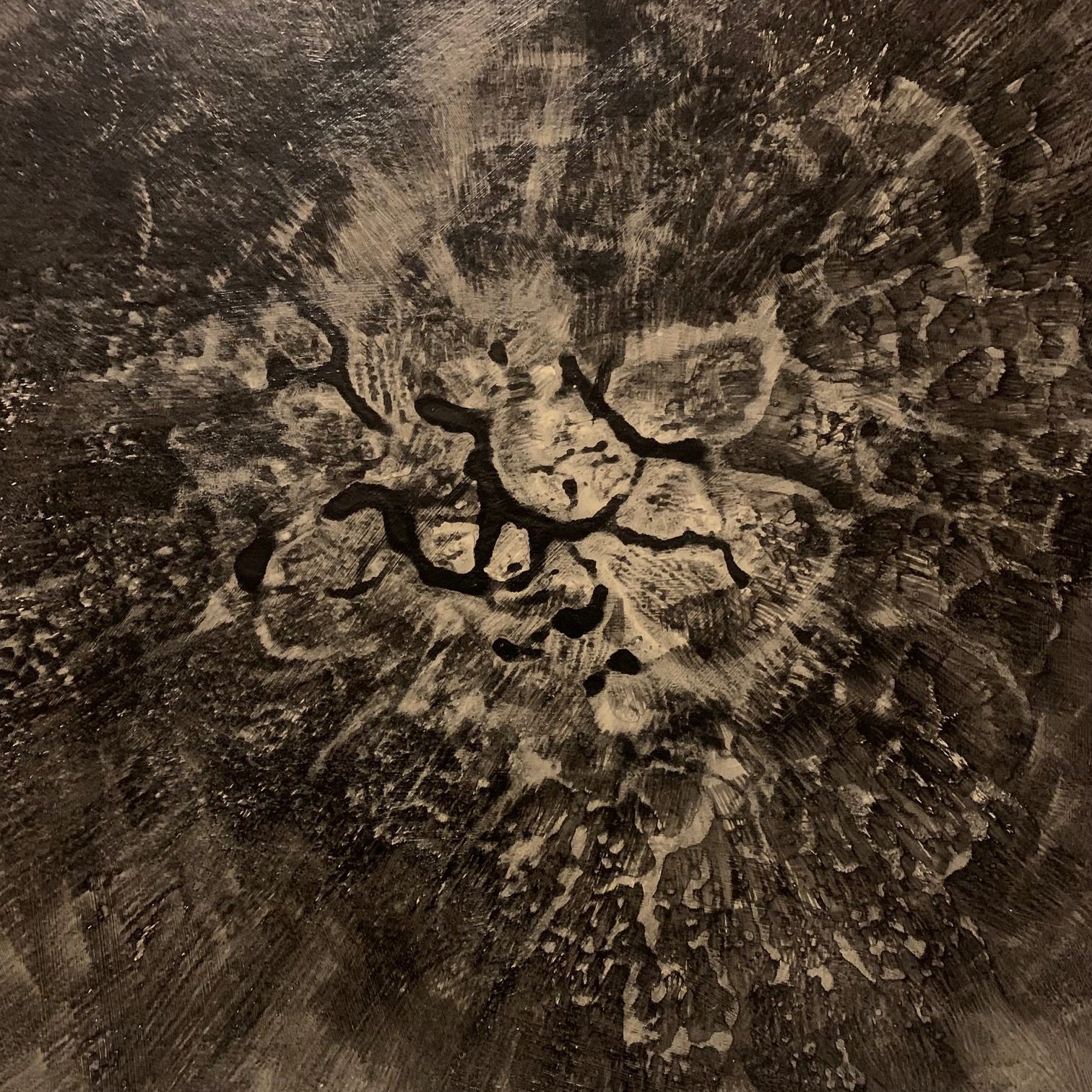 Black painting patterns