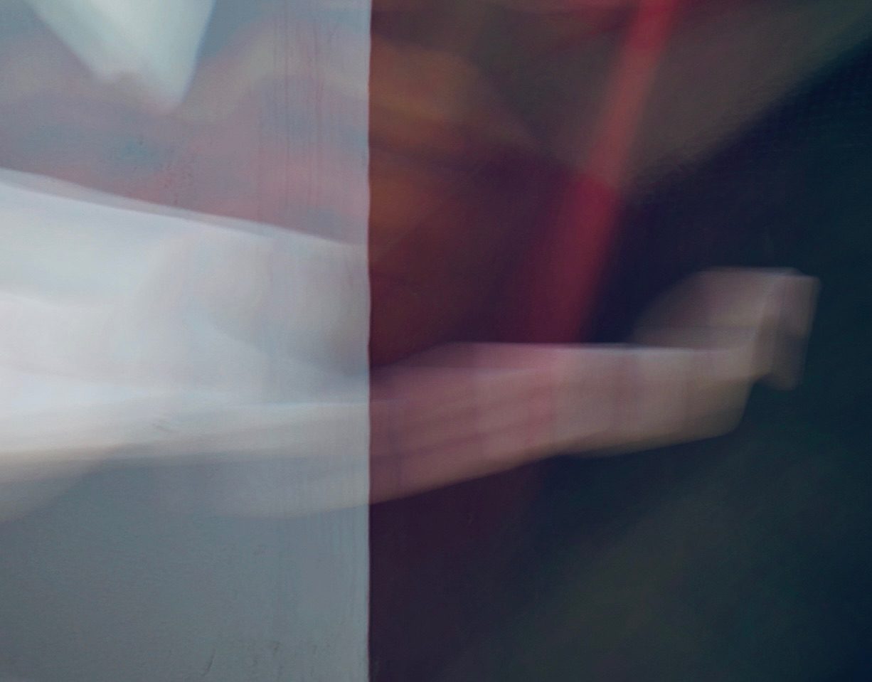 Abstract image - light and dark, cool and warm, diffused.