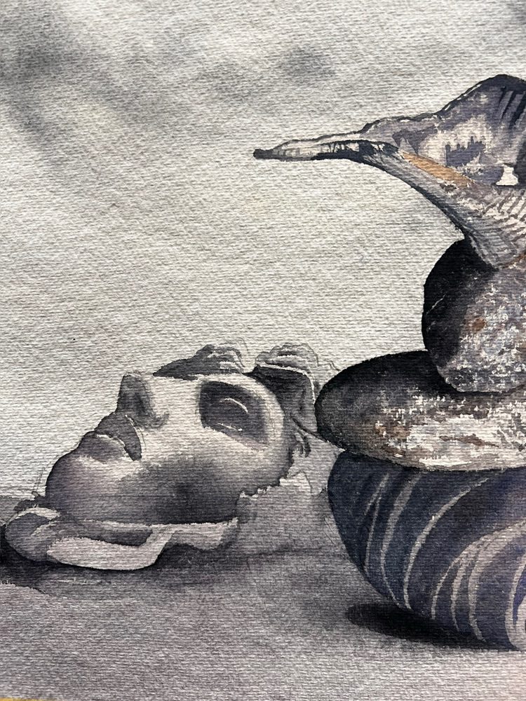 Watercolour painting