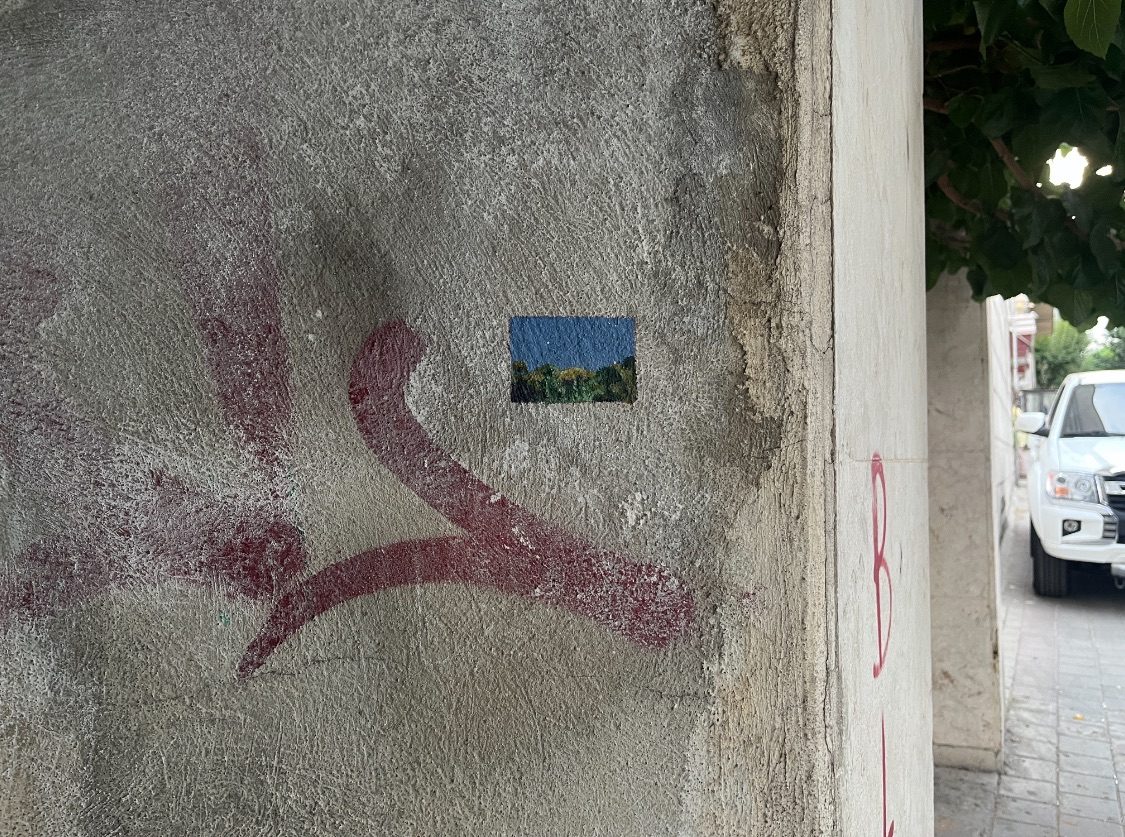 Miniature Painting on the wall