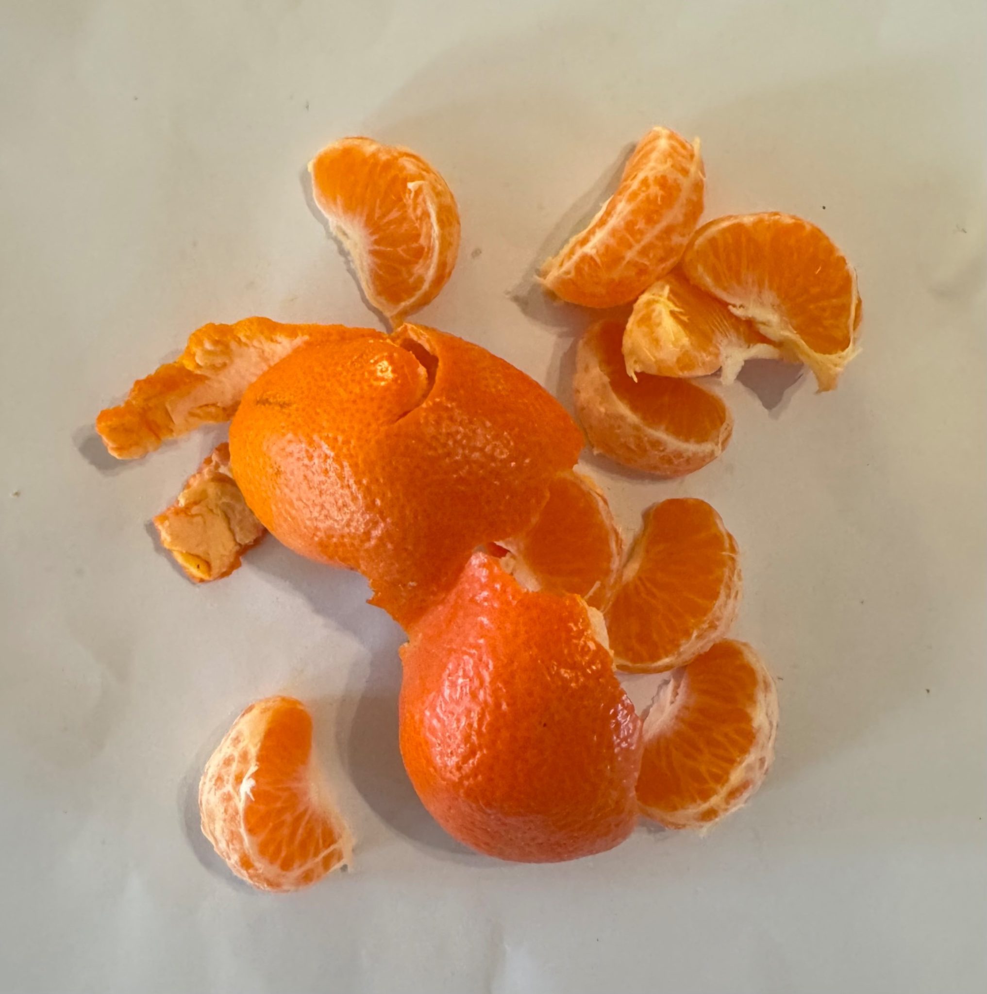 Tangerine and peel composition