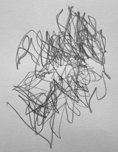 pencil marks on paper