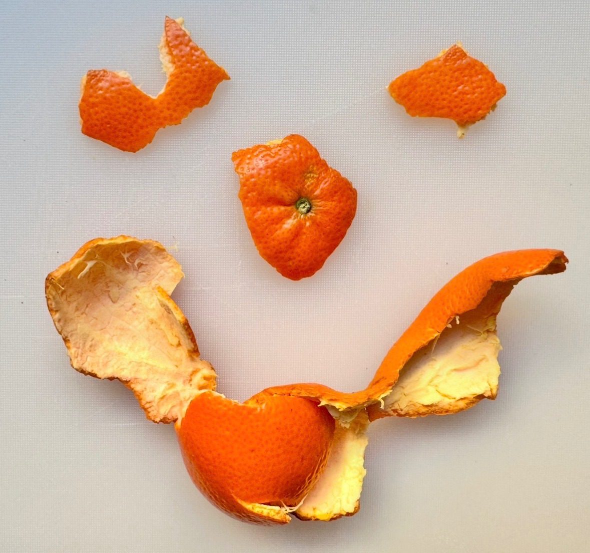 Tangerine peels