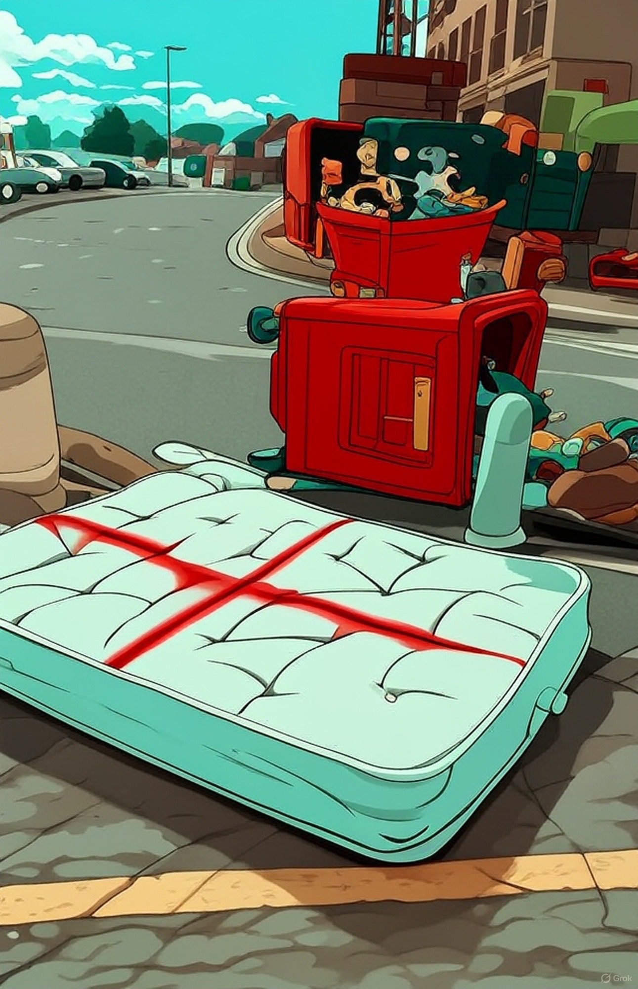 Sketch of social decay