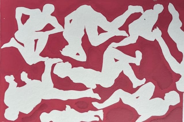 screen print of Steve McGowan.