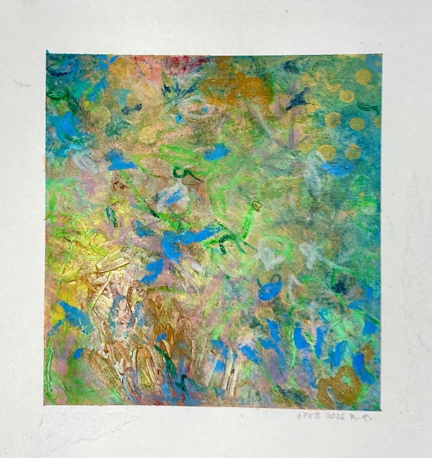 mixed media on paper (sketchbook)