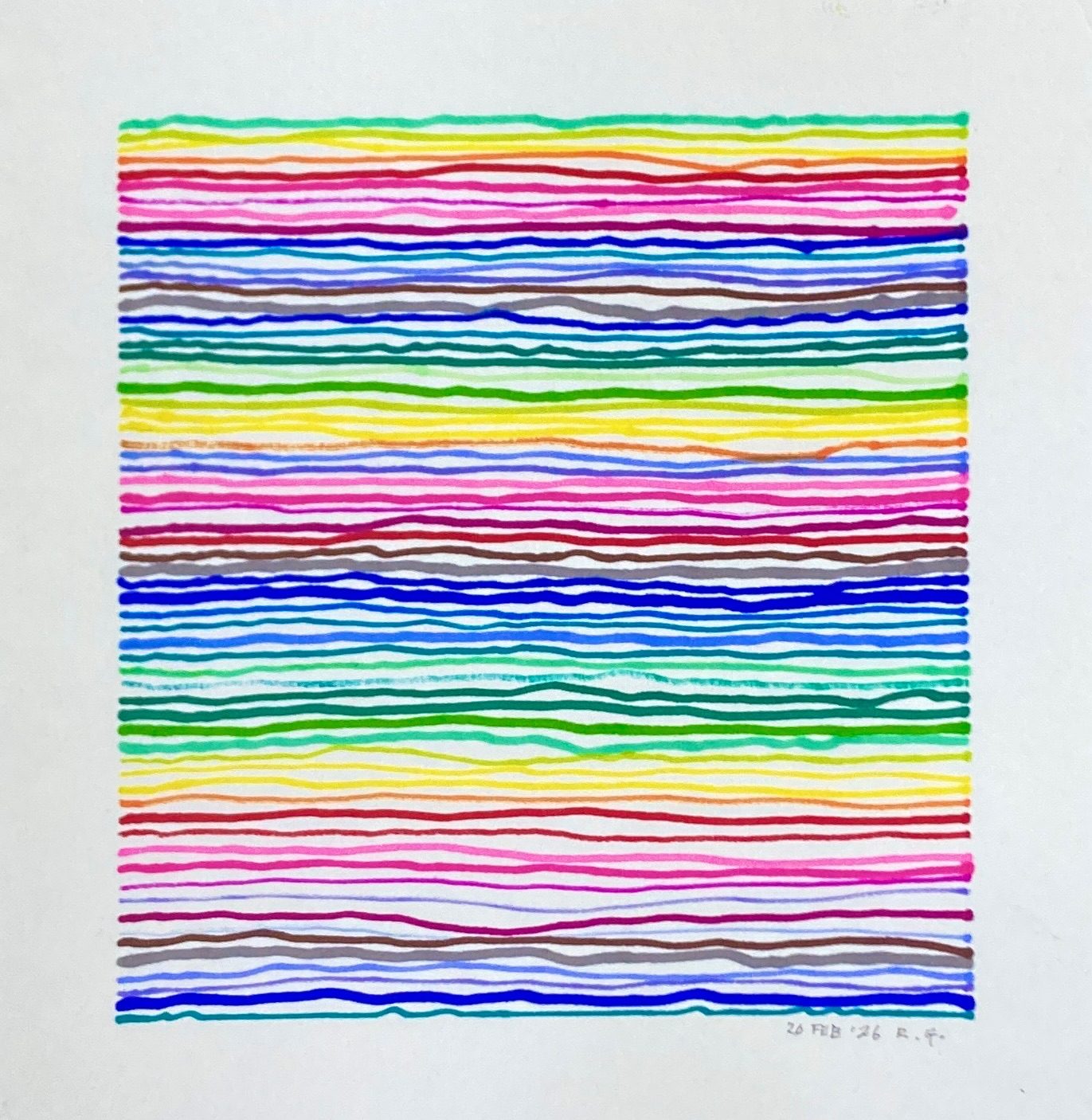 sharpies on paper / sketchbook