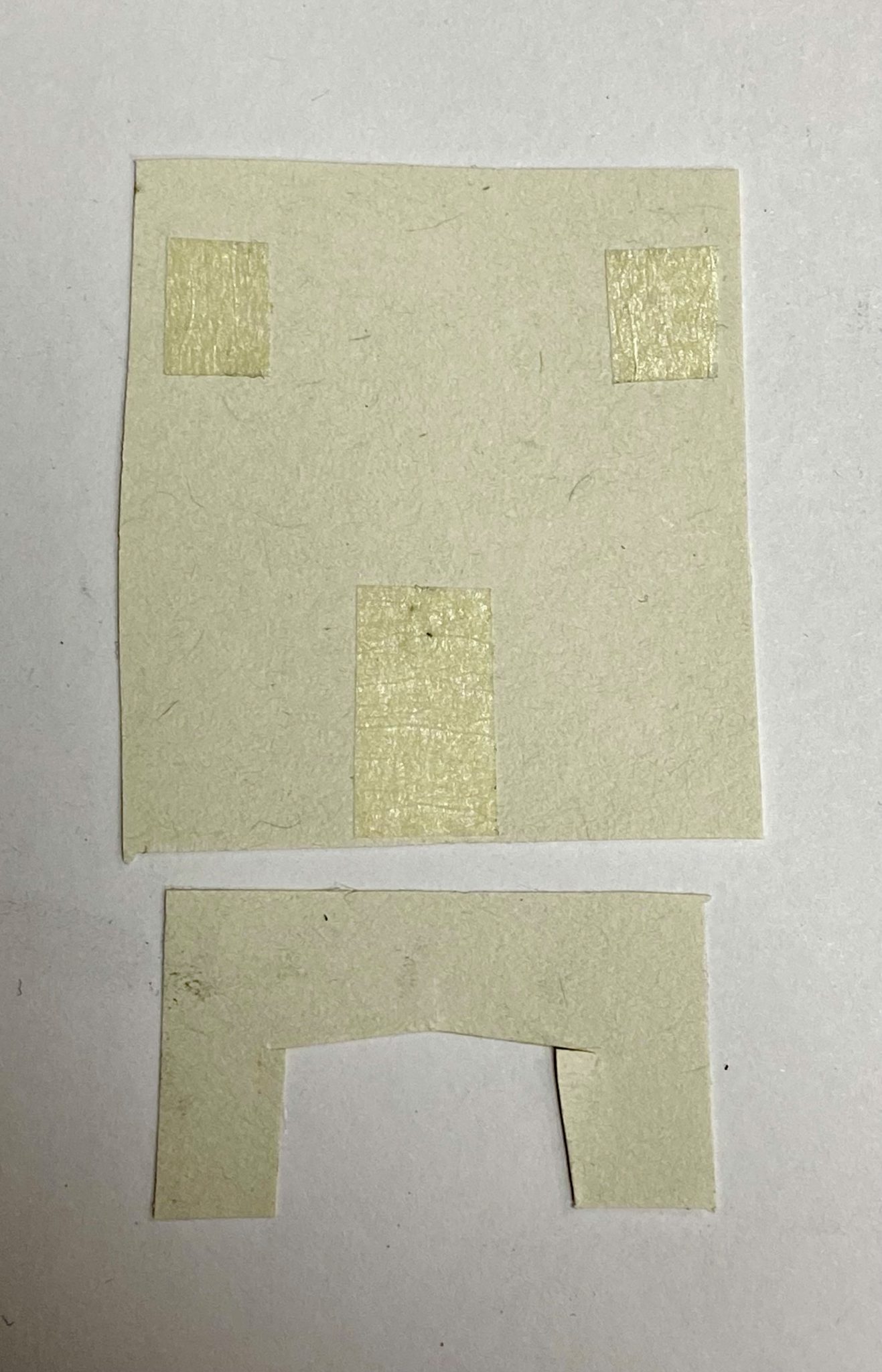 Small paper college dwelling