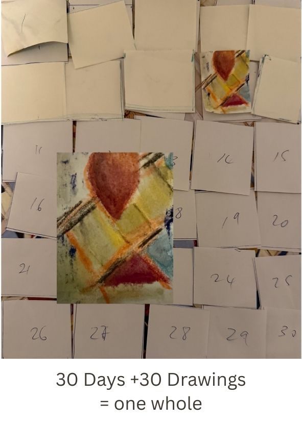 Day 2 and working on another random square in the grid of 30