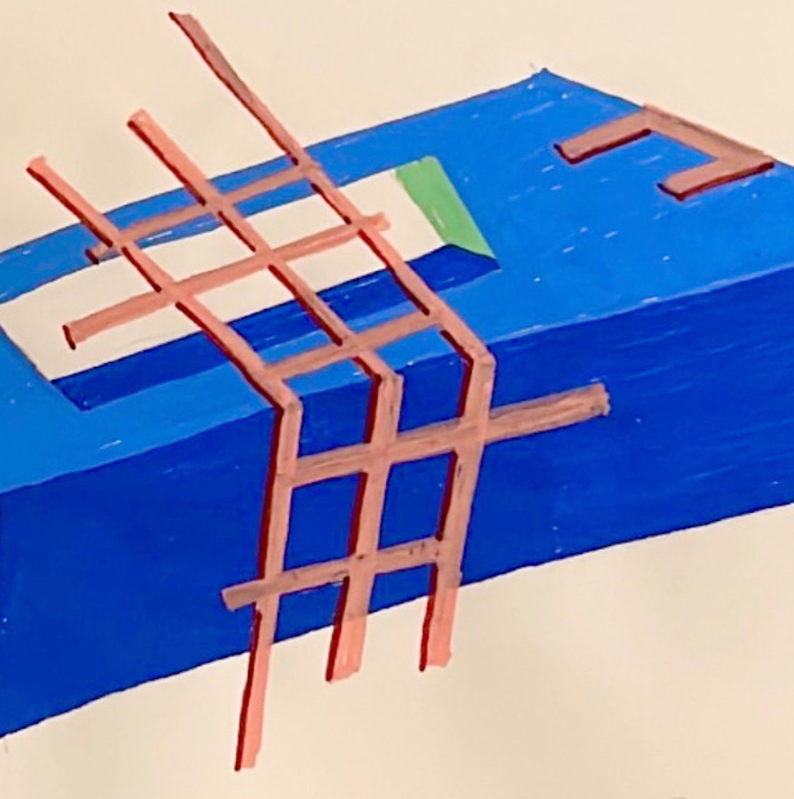 Colour painting study