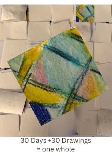 30 Days +30 Drawings = one whole