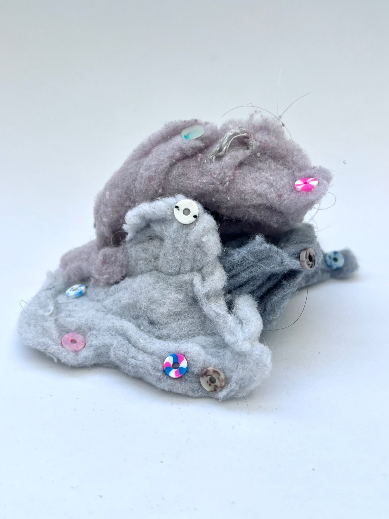 3d dryer fluff sculpture