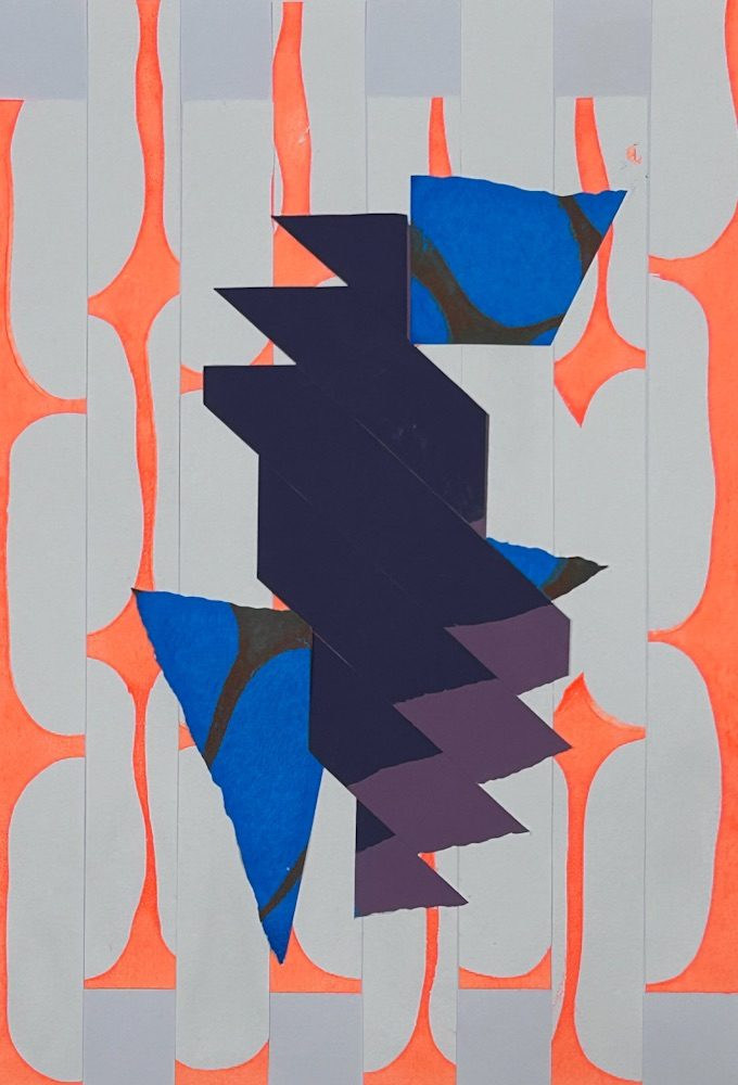 Screen print collage