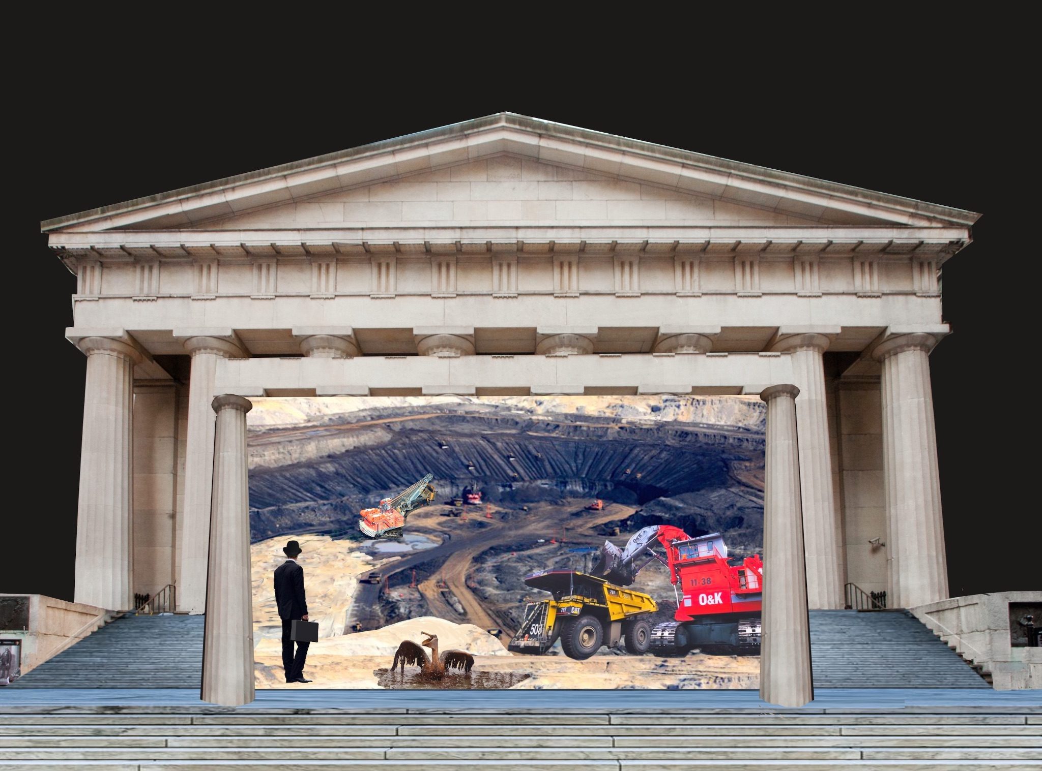 Sketch for a paper theatre